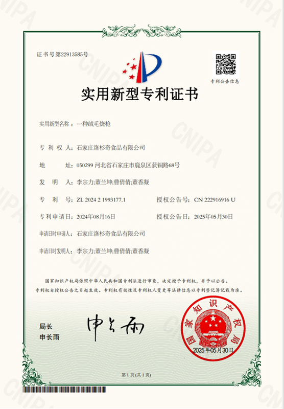 一種絨毛燒槍